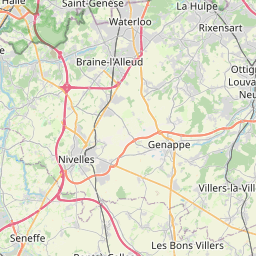 Map of Leuven