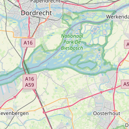 Map of Dordrecht