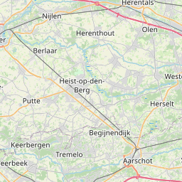 Map of Turnhout