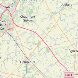 Map of Charleroi