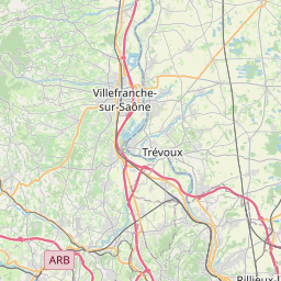 Map of Lyon