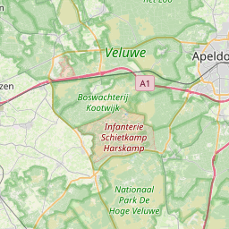 Map of Apeldoorn