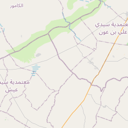 Map of Kasserine