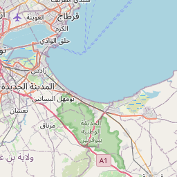 Map of Nabeul