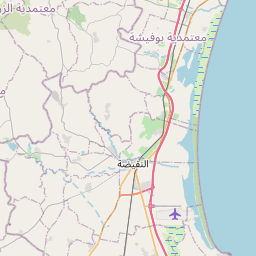 Map of Nabeul