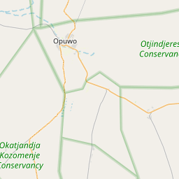 Map of Opuwo
