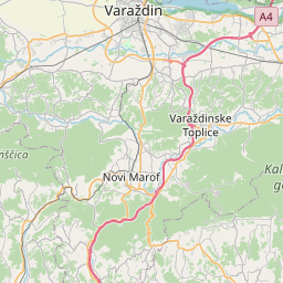 Map of Koprivnica