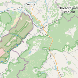 Map of Trnava