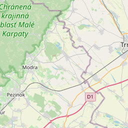Map of Bratislava