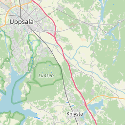 Map of Uppsala