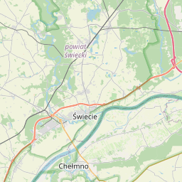 Map of Bydgoszcz