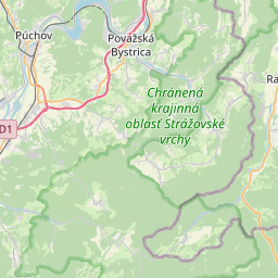 Map of Prievidza