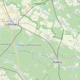 Map of Gliwice