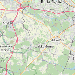 Map of Sosnowiec