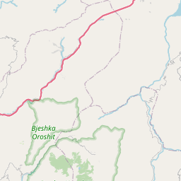 Map of Peshkopi