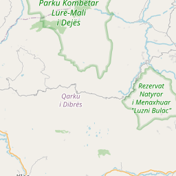Map of Tirana
