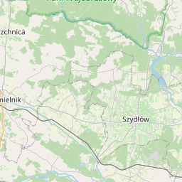 Map of Kielce