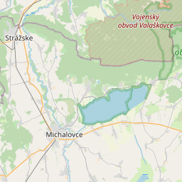 Map of Michalovce