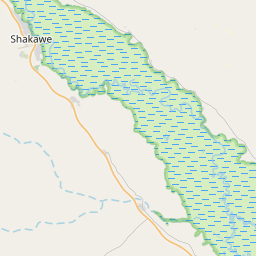 Map of Shakawe