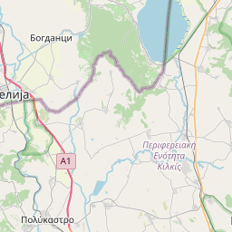 Map of Gevgelija