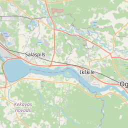 Map of Riga
