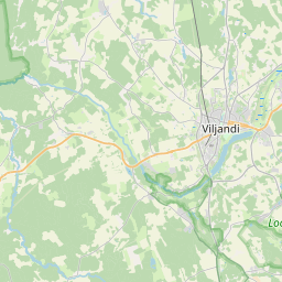 Map of Viljandi