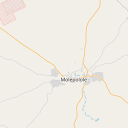 Map of Molepolole