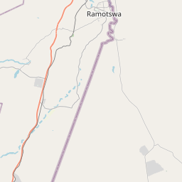 Map of Mogoditshane