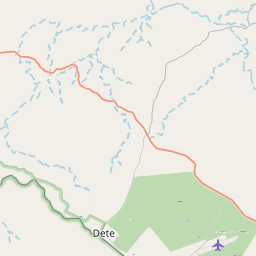 Map of Hwange