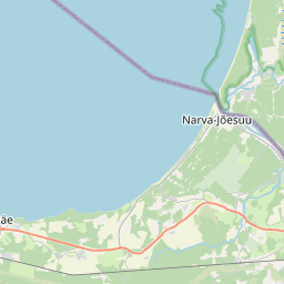 Map of Narva