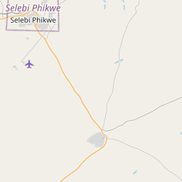 Map of Selebi-Phikwe