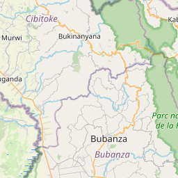 Map of Cyangugu