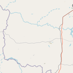 Map of Kwekwe
