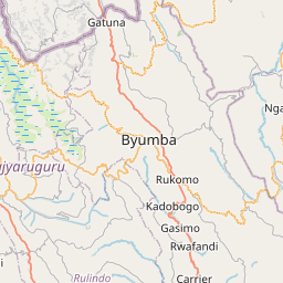 Map of Rwamagana