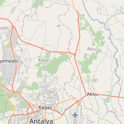 Map of Antalya
