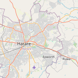 Map of Harare