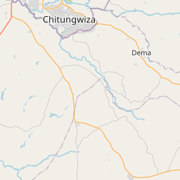 Map of Chitungwiza