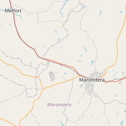 Map of Marondera