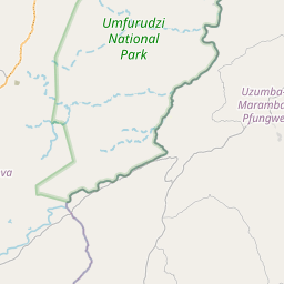 Map of Bindura