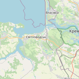 Map of Kremenchuk
