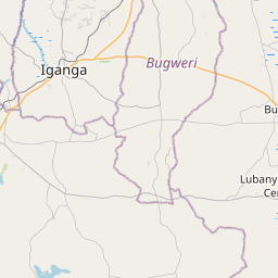 Map of Iganga