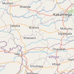 Map of Kakamega
