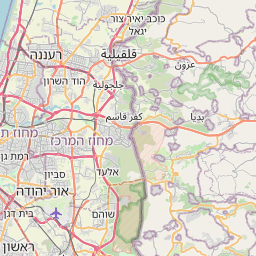 Map of Netanya
