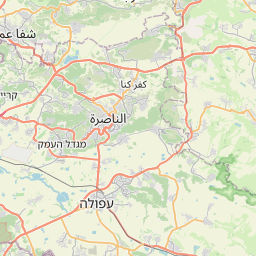 Map of Nazareth
