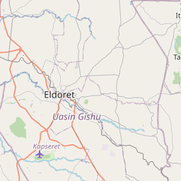 Map of Eldoret