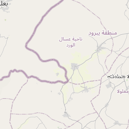 Map of Damascus