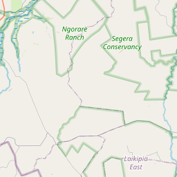 Map of Nanyuki