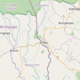 Map of Embu