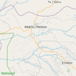 Map of Waliso