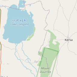 Map of Hawassa
